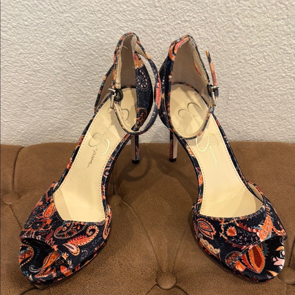 Jessica Simpson Daisile Pump, Autumn Combo